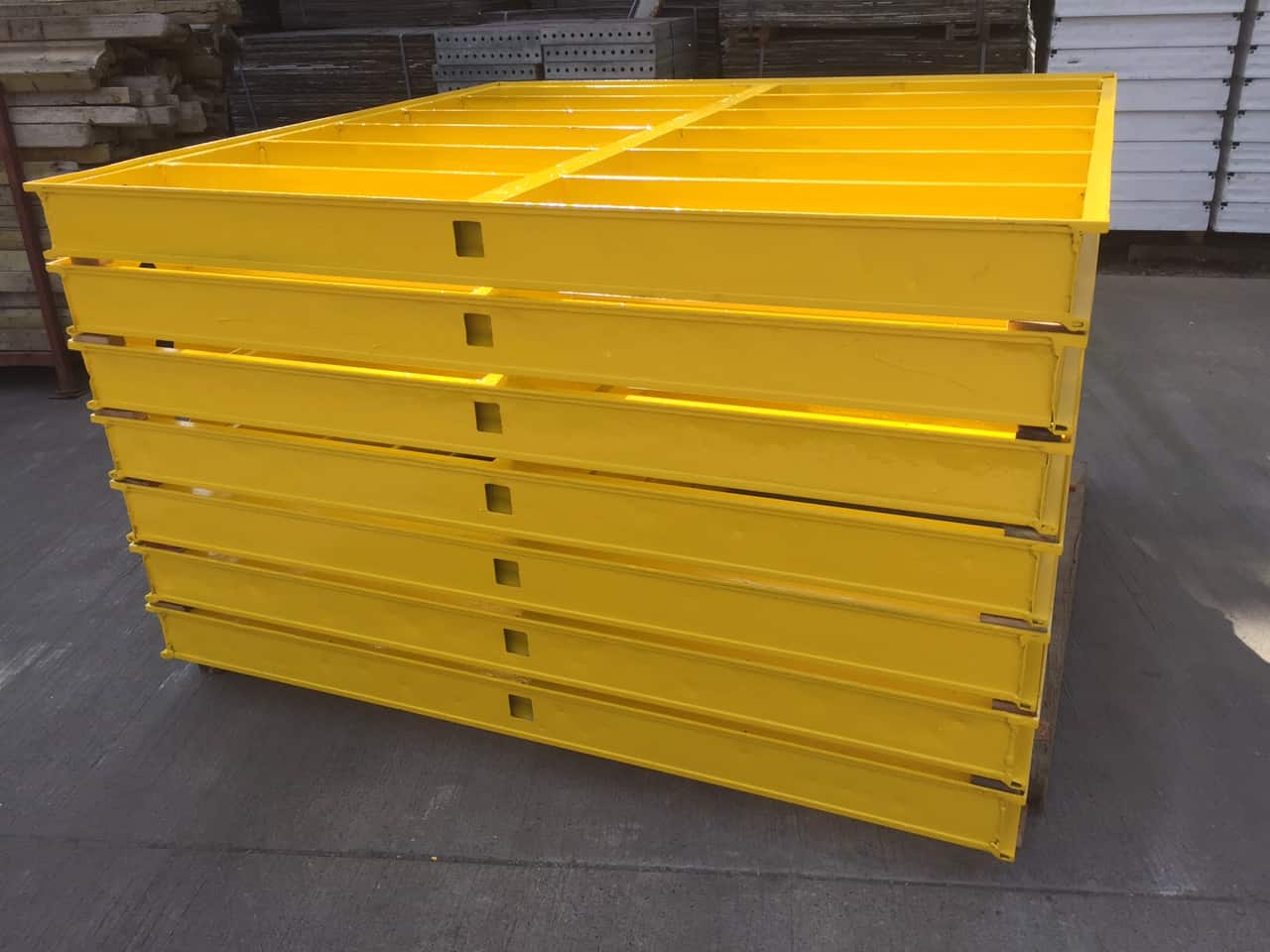 Hünnebeck Topec amarillo con piel de concha de madera - Imagen 8