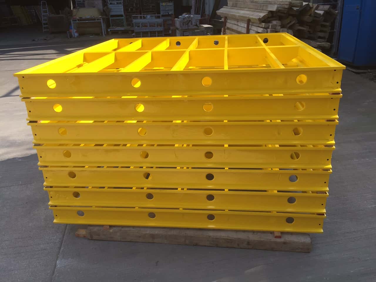 Hünnebeck Topec amarillo con piel de concha de madera - Imagen 7