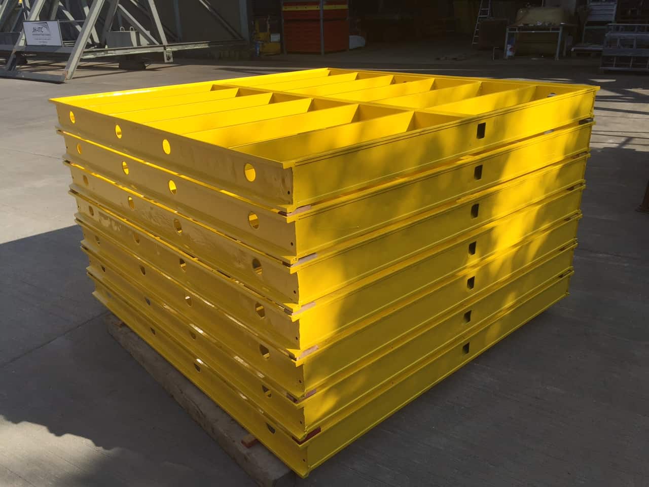 Hünnebeck Topec jaune avec peau de coque en bois – Image 6