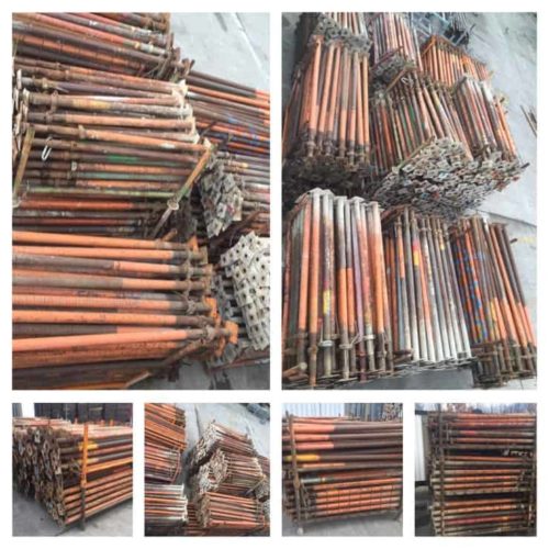 painted supports from 1,70-3,70m