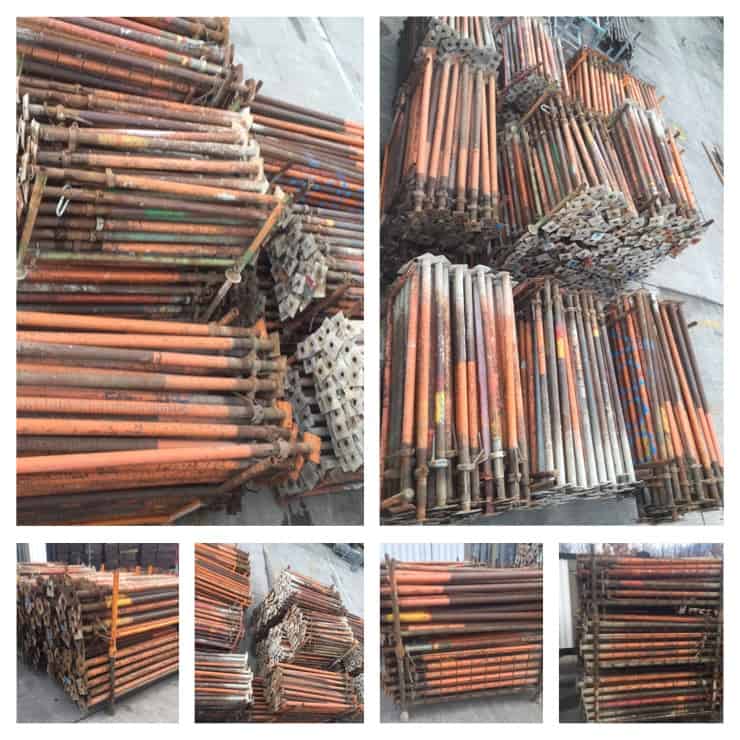 Montants peints de 1,70-3,70m