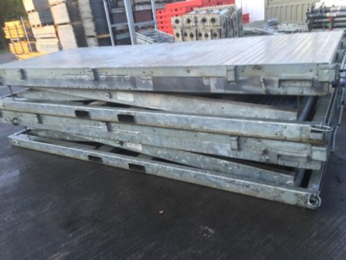 2 x Lissmac wall platforms MAB 3000