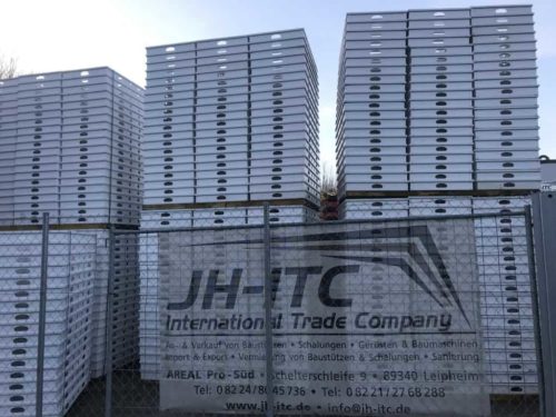 Peri Sky Deck with supports