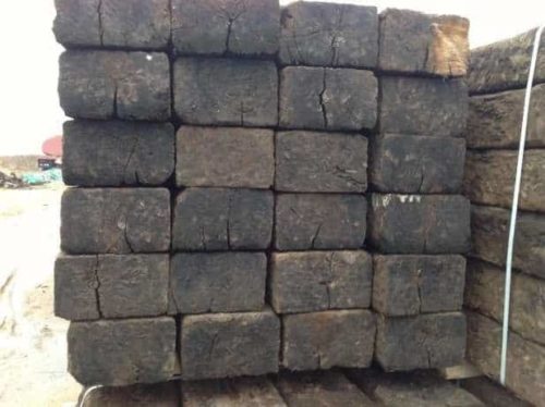 Wooden sleepers