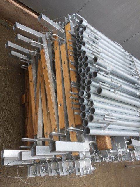 Hünnebeck Manto estribo 90 + TK - postes de barandilla - Imagen 2