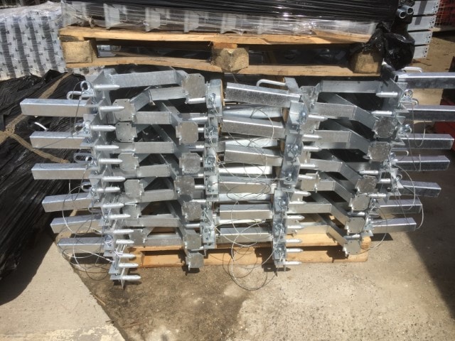 Hünnebeck Manto estribo 90 + TK - postes de barandilla - Imagen 4