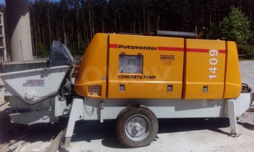 Putzmeister concrete pump BSA 1409 D