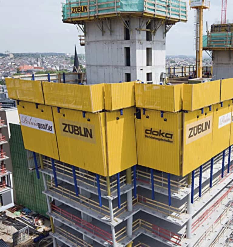 Doka X-Bright frame enclosure for Xclimb 60