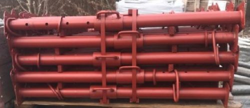 Soportes de ventana pintados