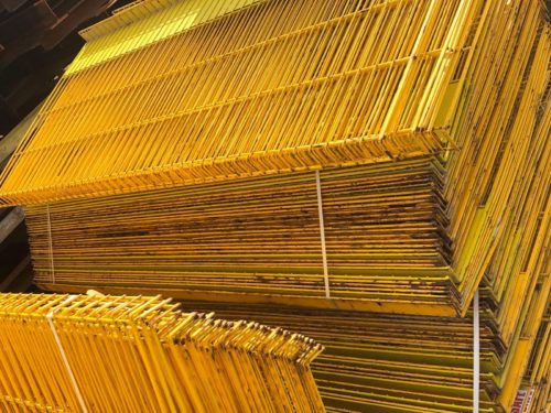 Combisafe steel mesh barrier system