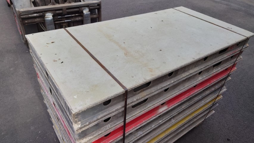 gebrauchte Hünnebeck Topec mit Ecoply Schalhaut – Bild 3