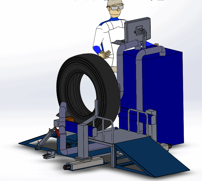 Laserbeschriftungsanlage für Reifen – Bild 7
