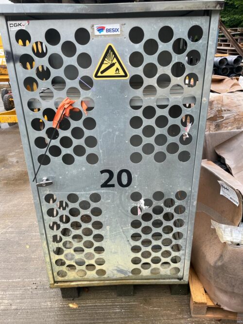 Contenedor para bombonas de gas