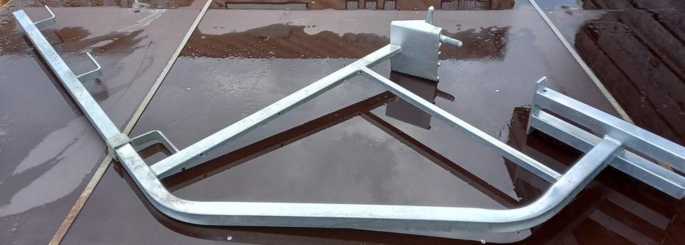 Soporte de andamio Peri Trio TRG 80, galvanizado