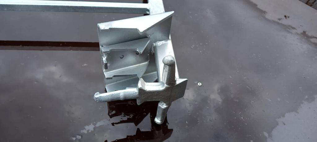 Soporte de andamio Peri Trio TRG 80, galvanizado - Imagen 2