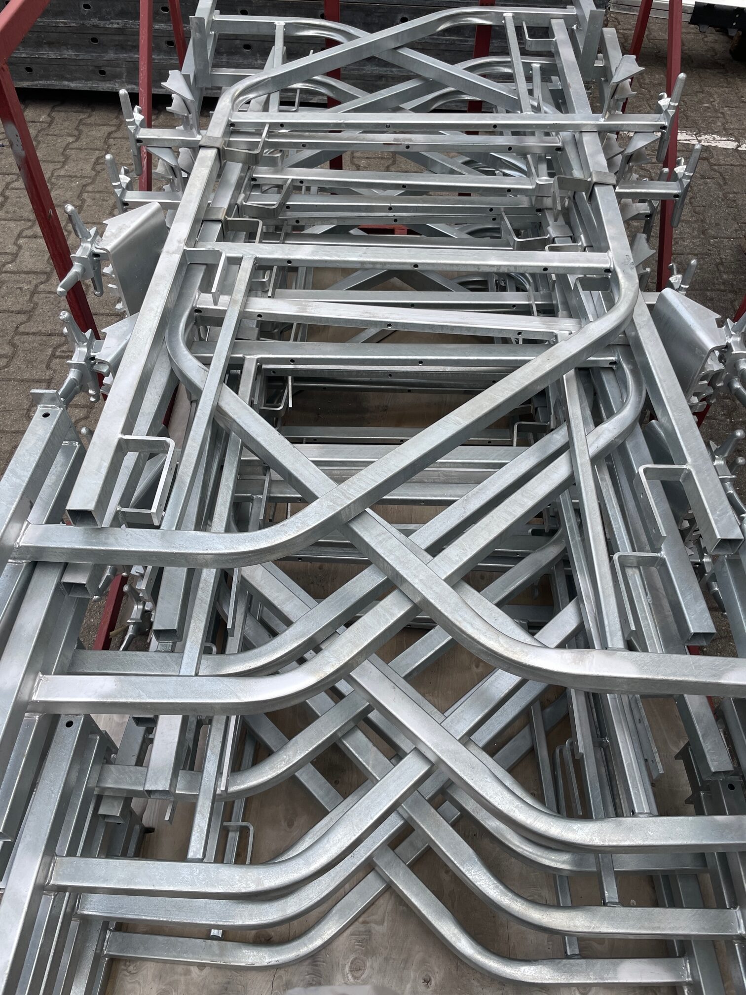 Soporte de andamio Peri Trio TRG 80, galvanizado - Imagen 5