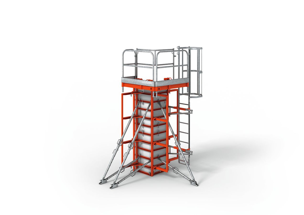 Coffrage de poteaux Peri Quattro