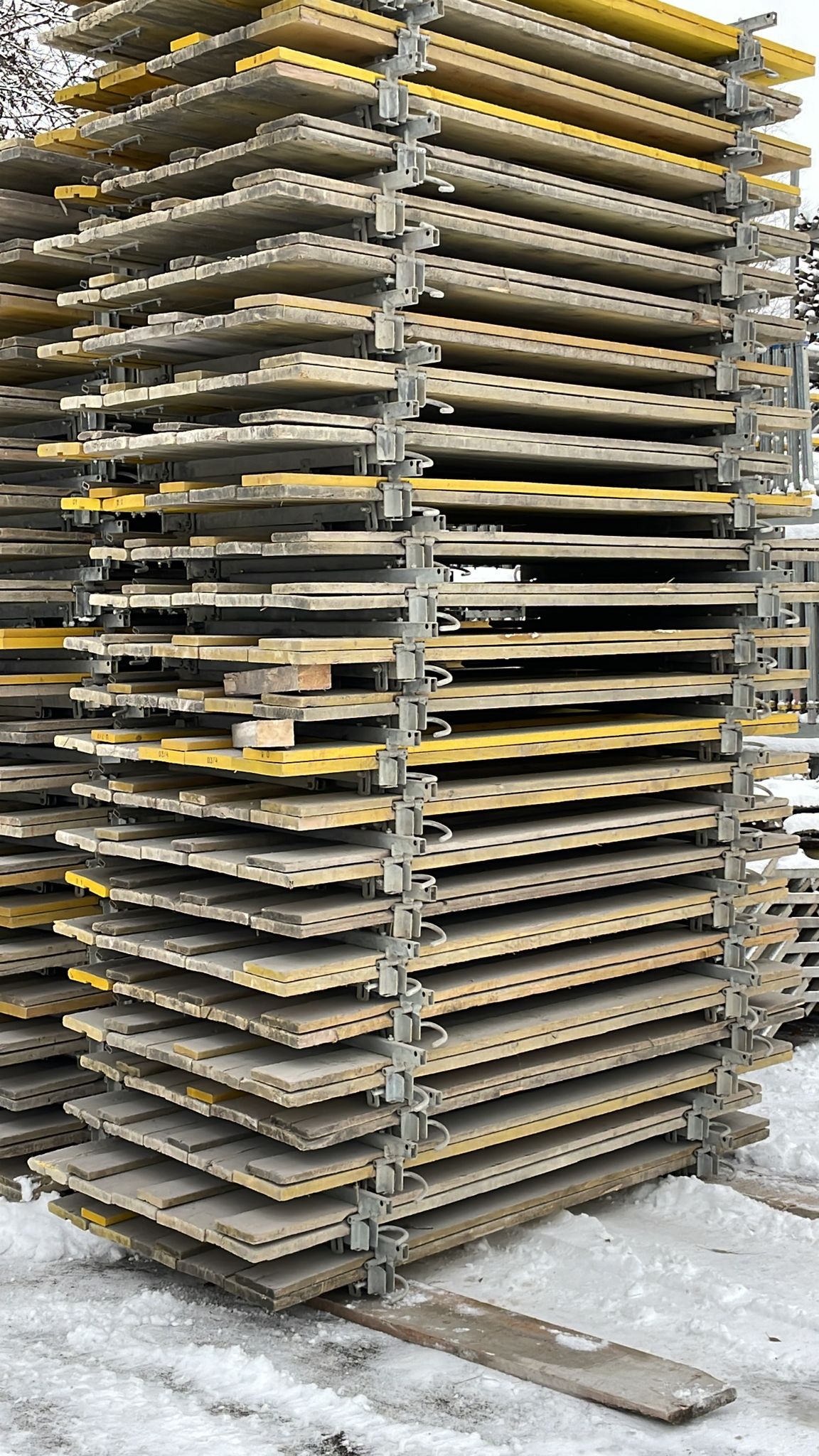 Plate-forme de bétonnage Doka O 125/270