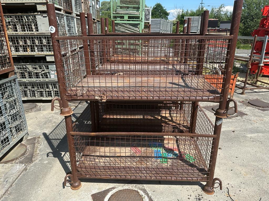 Mesh box pallet 1.30m x 0.70m x 0.50m - Image 2