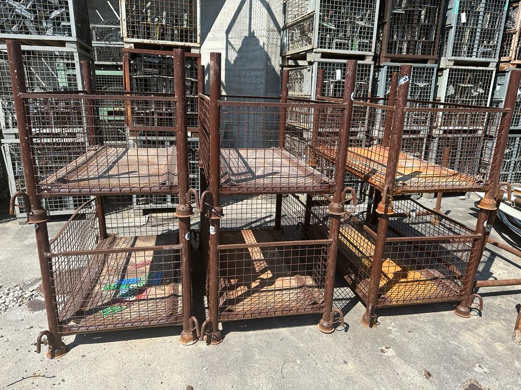 Mesh box pallet 1.30m x 0.70m x 0.50m