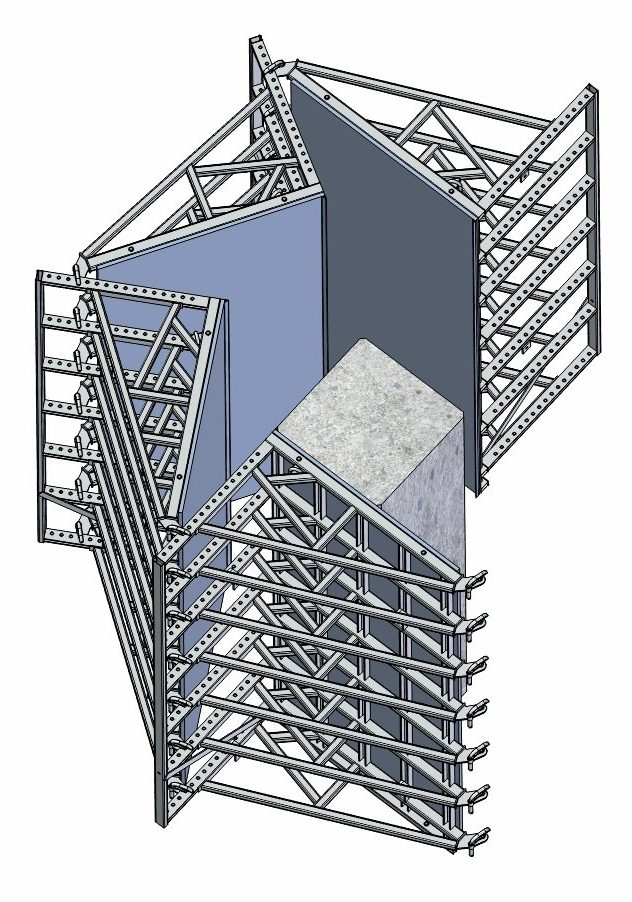Encofrado de pilares Pax HD