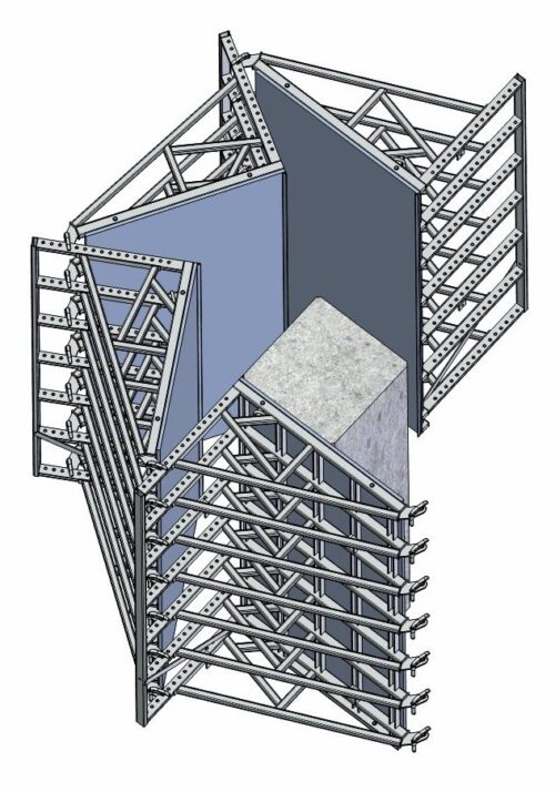 Encofrado de pilares Pax HD