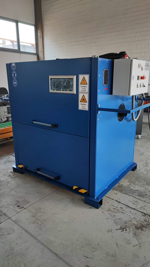 Sistema de limpieza para accesorios de encofrado